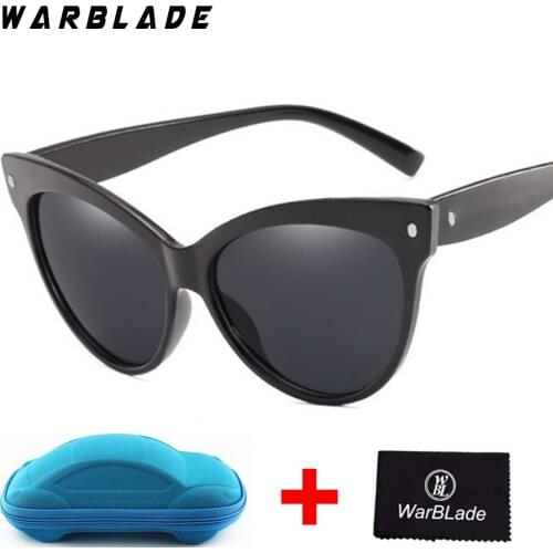 2018 NEW Gradient Points Sun Glasses High Fashion Designer Brands For Women Sunglasses Cateyes oculos feminino de sol with box