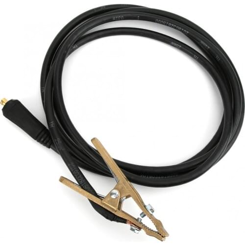 260A Welding Brass Ground Clamp Weld Holder MMA ARC Welder Earth Clamp 3m 25mm2 Electrode Holder For MIG TIG Welding