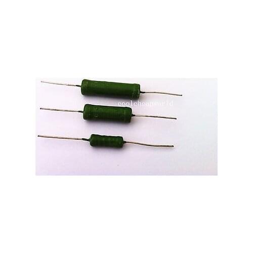 50pcs 5W 300 Ohm 5% Tolerance Fixed Type Wire Wound Resistors Power Resistors