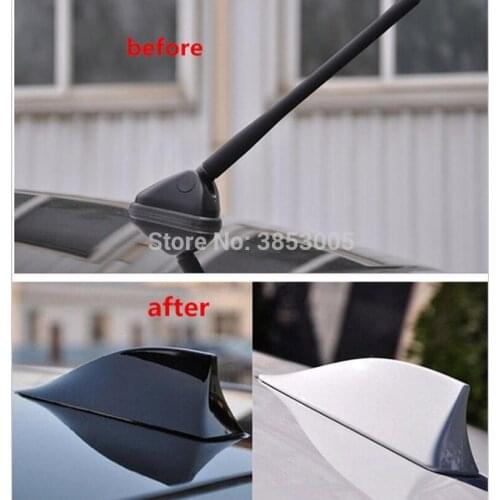 Car Shark Fin Radio Antenna Accessories for renault megane 2 kia sportage 2011 dacia tiguan 2017 ford c max volkswagen golf 5