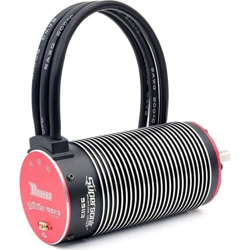 Good Rocket 55113 890KV 750KV 550KV Brushless Sensorless Motor w/Temp Sensor Port for 1/5 1/6 1/7 RC Monster Buggy Baja Car