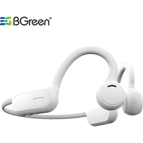 BGreen Bluetooth 5.0 Sport Headphone Open Ear Audio Waterproof Sport Headset Wireless Stereo Earphone For Cycling Running Hiking
