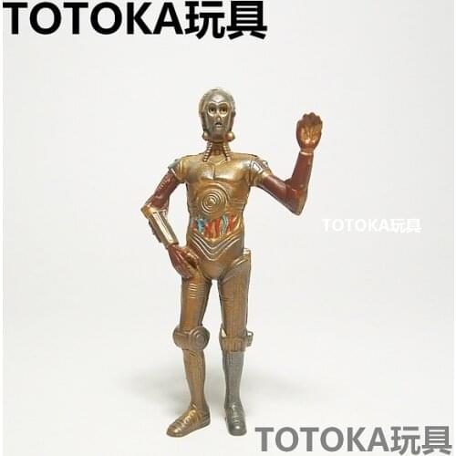 BANDAI Clearance Hand To Do Star Wars Robot C-3PO R2 Skywalker Movable Model 3.75-inch Candy Toy