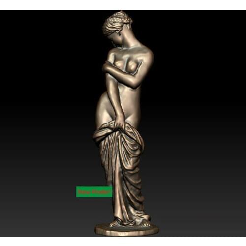 3D model stl format for cnc machine Plain women