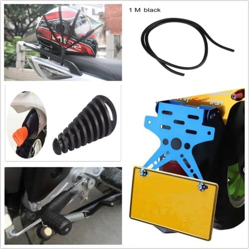 Motorcycle License Holder Shift CASES Helmet Net exhaust Plug for HONDA CB919 CBR 600 F2 F3 F4 F4i CBR900RR NC700 S X VTX1300