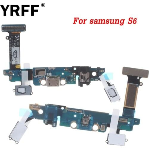 New Dock Connector Charger Board USB Charging Port Audio Jack Flex Cable Ribbon For Samsung Galaxy S6 G9200 G920A G920V G920F