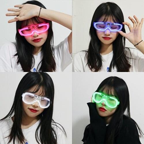 New flash glasses party party birthday personality creative new glasses