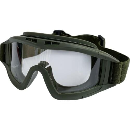 Desert locust glasses impact tactical goggles CS shooting glasses windproof bulletproof anti-fog thickening lenses