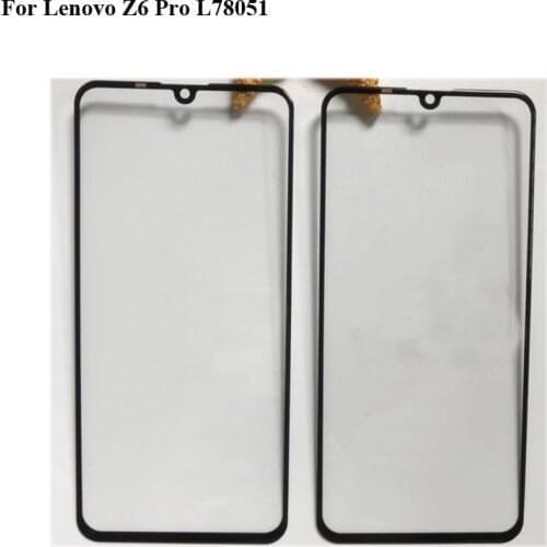 For Lenovo Z6 Pro Touch Screen Glass Digitizer Panel Front Glass Sensor For Lenovo Z 6 pro L78051 Without Flex Z6Pro L 78051