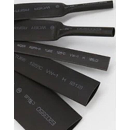 5Meter Heat Shrink Tube with Glue Adhesive Lined 2:1 Dual Wall Tubing Sleeve Wrap Wire Cable kit 4 6 8 12mm 16mm 20mm 24mm 25mm