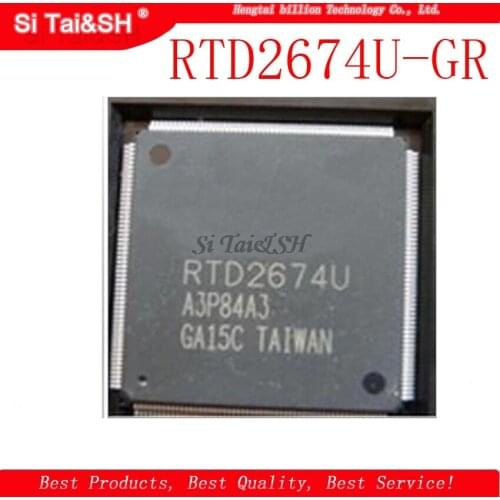1pcs/lot RTD2674U-GR QFP RTD2674U RTD2674