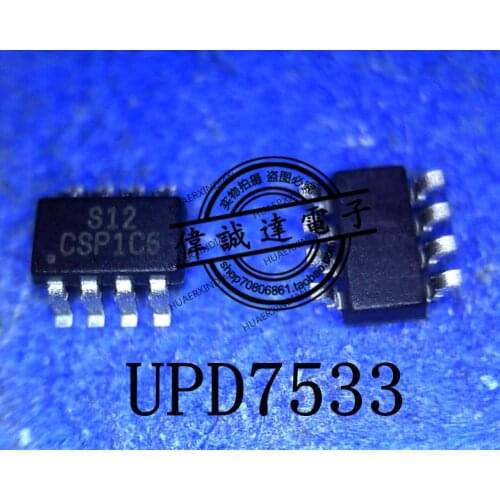 1Pieces new Original UPD7533 UP7533M8 S12 SOT23-8 In stock real picture