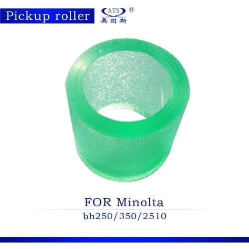 10 Sets / Lot Photocopy Machine Part Pickup Roller Parts 250 350 2510 for Minolta BH250 BH350 2510 2PCS/Set Paper Pickup Roller