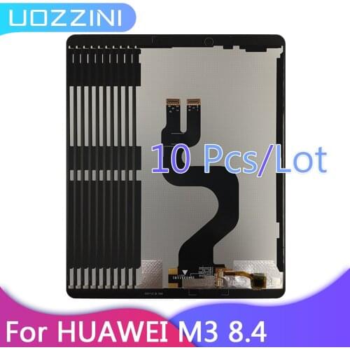10Pcs/Lots 8.4"Great For Huawei MediaPad M3 BTV-W09 BTV-DL09 LCD Display Touch Screen Digitizer Panel Sensor Tablet Assembly New