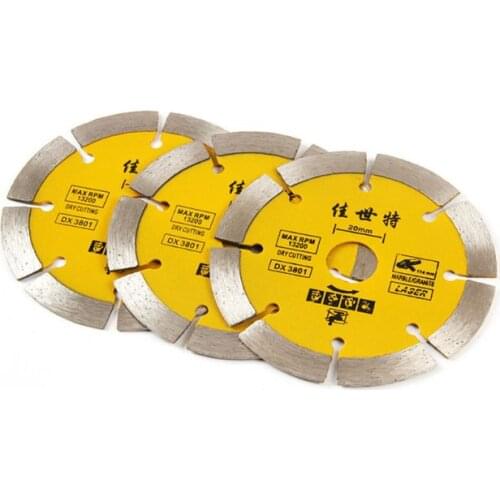 110mm Diamond Saw Blade Angle Grinder Marble Stone Cutting Disc Ceramic Concrete 62KC