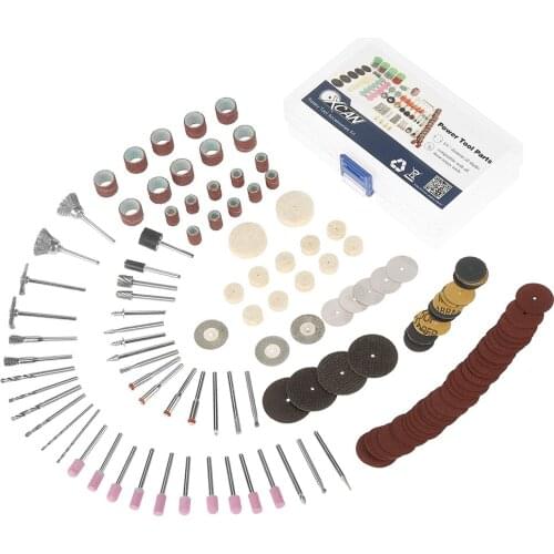 141pcs Mini Rotary Electric Grinder Tool Accessories Grinding Polishing Drill Cutting Grinding Drill Cutting Sand Tool Kit Set