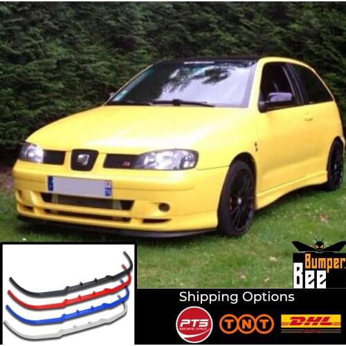 For Seat Ibiza MK2 MK3 6K CUPRA R FRONT SPOILER BUMPER LIP Euro Spoiler Lip Universal 3 pcs Body Kit