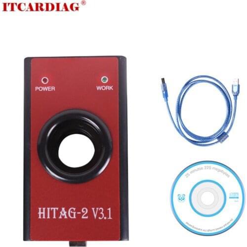 Car Key Programmer HiTag2 V3.1 Transponders Programmer with Function of Key Maker Read VIN Immo Number Login Code