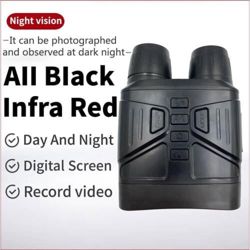 Digital Night Vision Binoculars 5x Zoom Infrared Illuminator HD Waterproof Telescope Photography Video for Hunting Camping