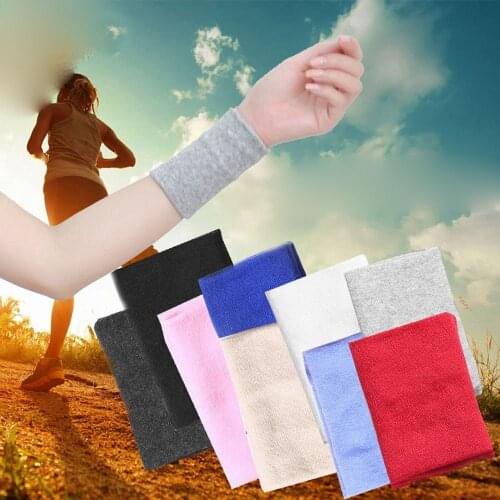 Sweat-Absorbent Breathable Knitted Wristband Pressure Sports Protective Gear Wrist Brace For Basketball Cycling