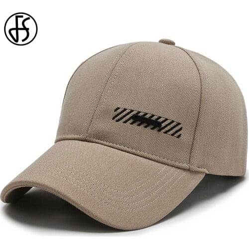 FS 2021 Summer Gray Black Women Men Hats Outdoor Sport Sun Shade Baseball Caps Simple Plain Snapback Trucker Hat Gorras Hombre