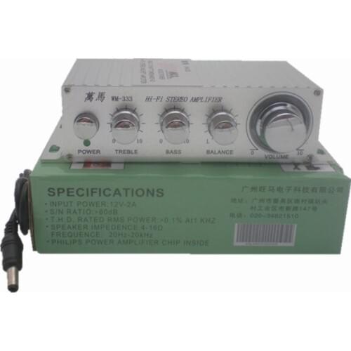 HIFI Audio Sterero Amplifier For CD DVD MP3 PC PLAYER And Arcade Game Machine