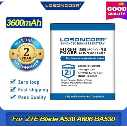 LOSONCOER ZTE Blade A530 Phone Batteries China