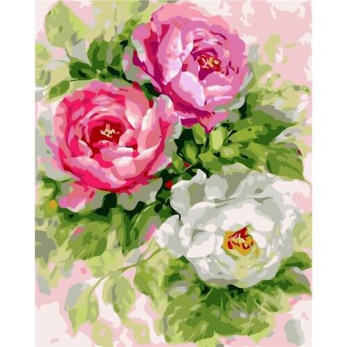 Kaleidoscope Love Diy Painting By Number Canvas Kits Cat Decor For Home Frameless Acrylic Paint Coloring By Numbers Animal