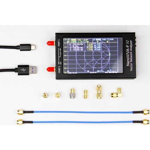 NANOVNA-F V2 3GHz Vector Network Analyzer Antenna Analyzer with 4.3" IPS LCD Display Touch Operation