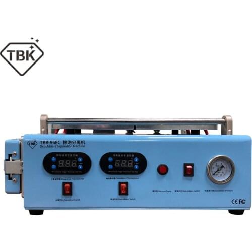 New TBK-968C LCD Screen Separate OCA Autoclave Bubble Remove Machine Built in compressor vacuum pump for ipad Curved screen