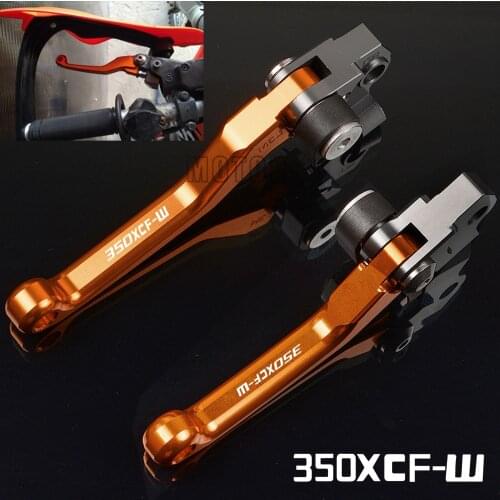 For 350XCF-W 2011-2018 2017 350 XCF-W XCFW XCF W CNC Aluminum Motorcycle Dirt Pit Bike Motocross Pivot Brake Clutch Levers