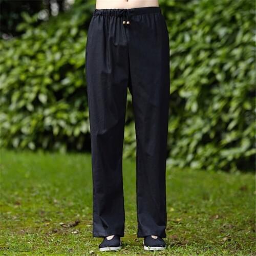 Shanghai Story Chinese Style tai chi Pants Mans KungFu pants kungfu Costume taiji trousers Men pants 4 color