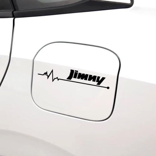 For SUZUKI JIMNY SWIFT Car Decoration Pull Flower Sticker Reflective Fuel Tank Cap Sticker Car Styling Car Sticker