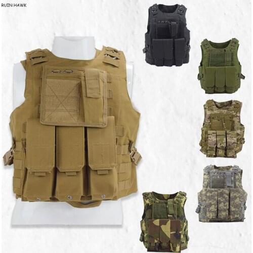 Tactical USMC Army Vest Man Airsoft Paintball CS Wargame Military Vest Outdoor Vest Accessories For Hunting