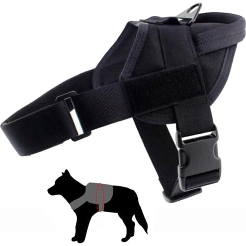 Tactical Dog Vest Hunting Dog Clothes 1000D Nylon Army Police Pets Vest Military MOLLE Combat Training Harness For Service Dog