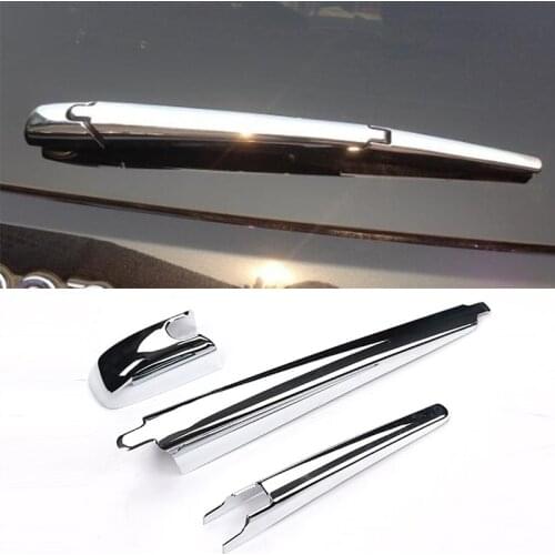 For Jeep Grand Cherokee Patriot 2011 2012 2013 2014 ABS Chrome car rear Wiper strip Garnish Protector Guard Trim Cover