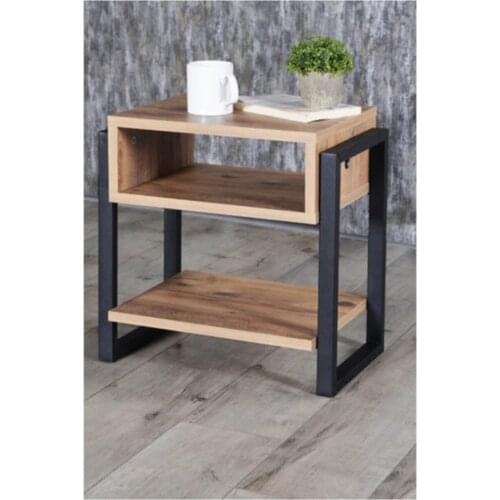 Metal Foot Dresser Bedside Rack Coffee Table