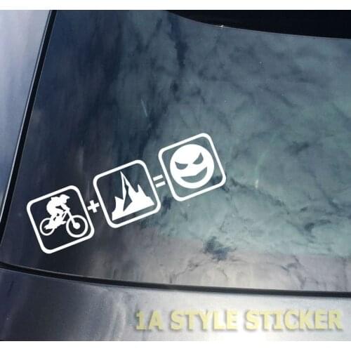 MTB x BERGE = FUN Downhill Aufkleber FREERIDE Sticker MTB Decal 20cm