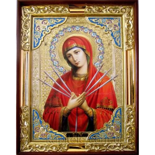 Full Diamond Embroidery Religious 3d 5D DIY Diamond Painting Virgin Mary Religious Cross Stitch Home Decoration Handwork Gift