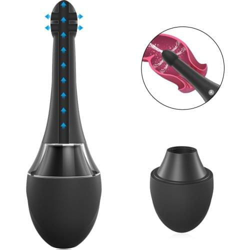 Enema Rectal Shower Syringe Vagina Enemator Anal Cleaner Butt and Anus Cleaner Rubber Health Hygiene Tool Adult Product Sex Toys