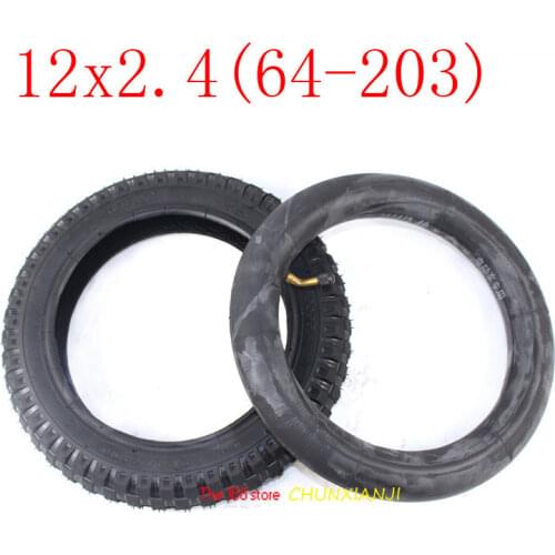 High Quality 12x2.4(64-203) Tire Electric Scooter Tyre for Kids Bike 12 Inch 12*2.4(64-203) Children Bicycle Tyre