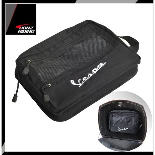 For Piaggio Vespa Storage Pouch GTS GTV LX Sprint Primavera 50 125 150 Trunk Inside Storage Bags