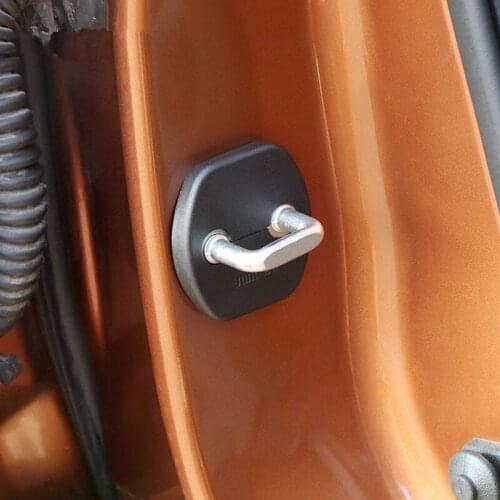 Alloy ABS Door Lock Protective Cover For Nissan Tiida Qashqai X-Trail Slyphy Lanina AA247