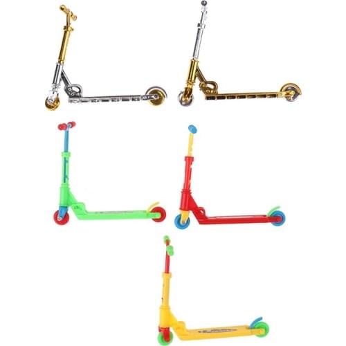 1 Pc Mini Scooter Two Wheel Scooter Childrens Educational Toys Finger Scooter Bike Fingerboard Skateboard New Arrive