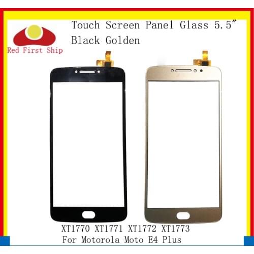 10Pcs/lot Touch Screen For Motorola Moto E4 Plus XT1770 XT1771 XT1772 XT1773 Touch Panel Digitizer Sensor Front Outer LCD Glass