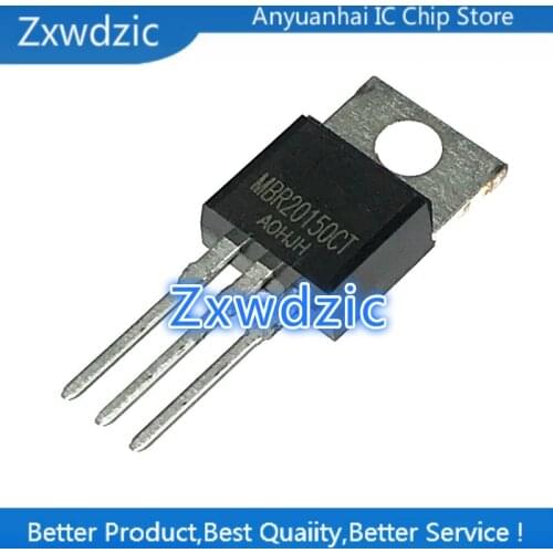 10pcs MBR20150CT TO-220 MBR20150 TO220 MBR20150C Schottky Rectifiers 20 Amp 150 Volt Dual new original