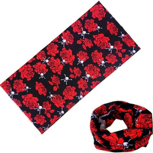 5PCS Women Men Neck Tube Warmer Scarf Outdoor Sport Bicycle Cycling Riding Magic Headband Sports Scarves Cycle Bandana Headwear