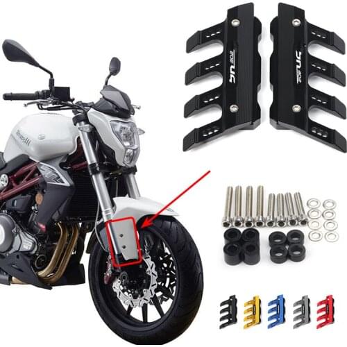 For Benelli BN302 BN302s BN300 Motorcycle Mudguard Front Fork Protector Guard Block Front Fender Anti-fall Slider Accessories
