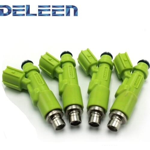 Deleen 4pcs Fuel Injector 23250-13030 For T oyota T.U.V KF8 Townace Lite KR42 KR52 KM7Car Accessories