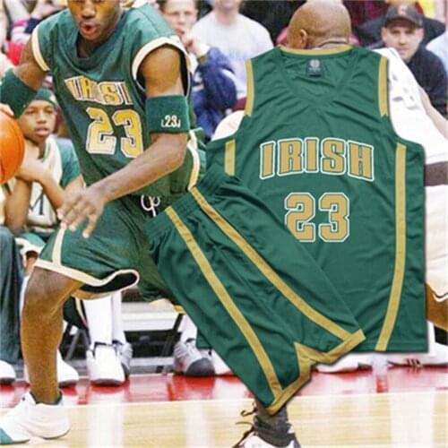 IRISH Cosplay Costumes Titan Summer High School Basketball Suit Jersey Adult Vest Pants Suit Mens Harajuku Training Wear Unisex